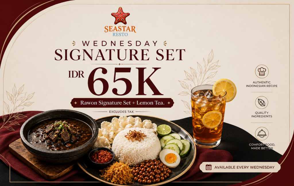 Nasi Rawon Enak di Kemayoran: Cuma 65K Dapat Paket Lengkap + Lemon Tea